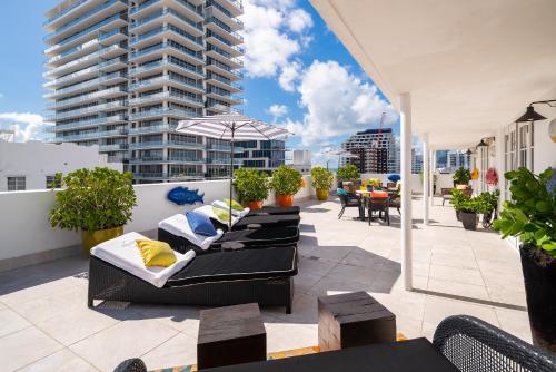 Varanda/terraço, Hotel Croydon in Miami Beach (FL)