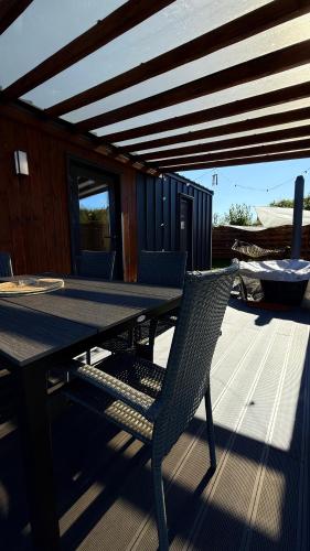 Erkély/terasz, ForRest будинок з чаном in Bucha