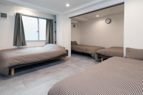 HK301 Osaka Namba 2BR Family Apartment Near Dotonbori Easy Access to USJ