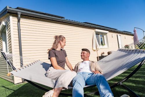 Viesnīcas āriene, Ferienhaus Landliebe Lodges in Lowenberger Land
