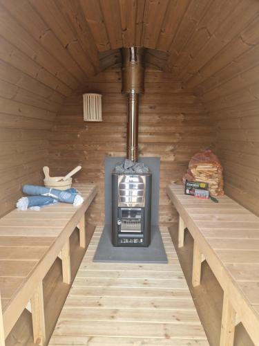 Szauna, TETchalet met wellness tuin in Berkhout