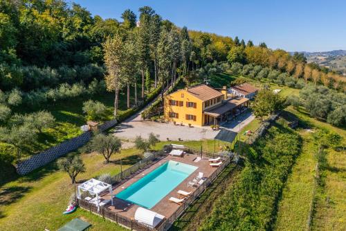 A szálláshely kívülről, Villa Collevento in Ponzano Di Fermo
