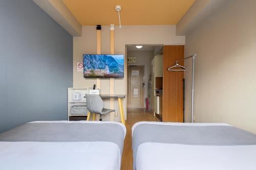 후쿠오카 Kurarisu Hakata クラリス博多 게스트하우스 전망