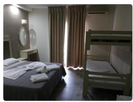 Cama, Rachoni Resort in Thassos