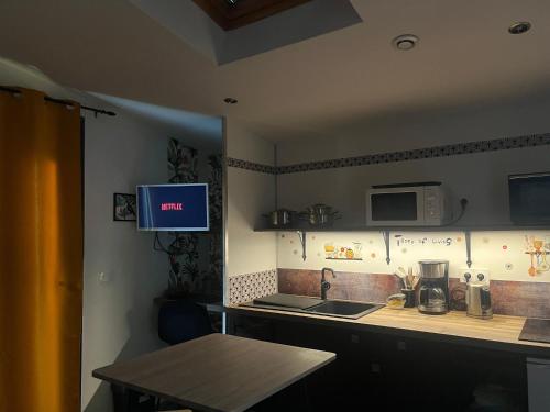Iekārtas, Studio Cosy, au Calme proche CNPE & JONZAC in Marcillac (Aquitaine)