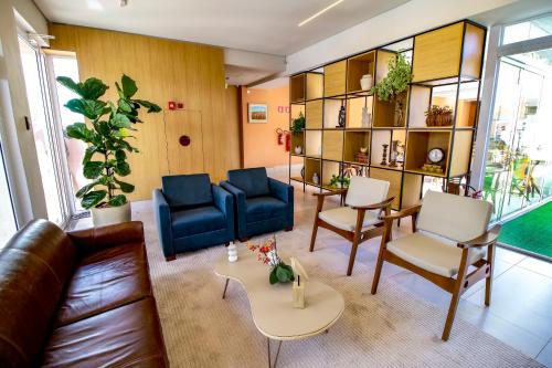 共用Lounge/電視區, MLG Hotel in 莫日達斯克魯濟斯