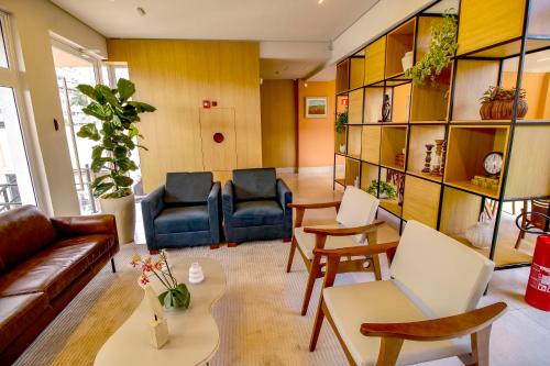 共用Lounge/電視區, MLG Hotel in 莫日達斯克魯濟斯