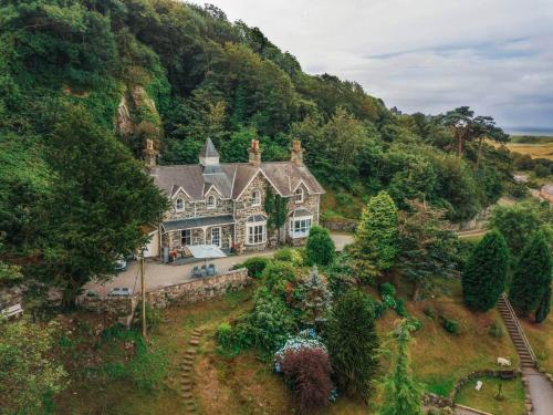 A szálláshely kívülről, Noddfa Country House in Harlech
