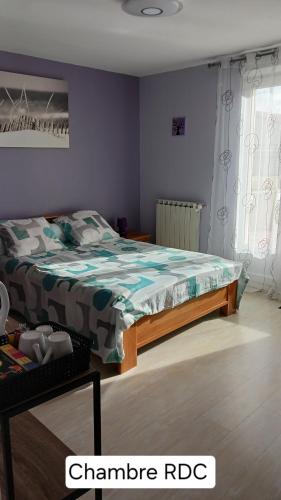 1 double bed