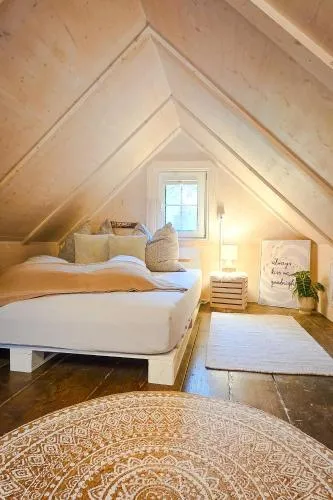 Wöschhüsli mit Sauna, Alpenruhe nahe Bodensee in Rheineck, Schweiz