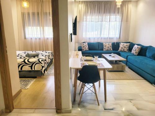 Studio Luxe Nouaceur near Mohammed V International Airport