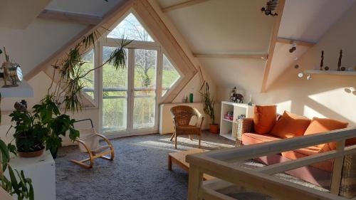 Maison d'architecte proche de Caen gîte à louer Brouay