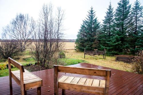 Kilátás, Kot Guesthouse in Keldur