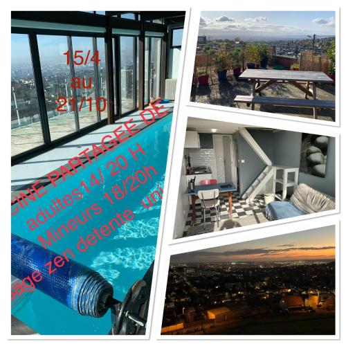 ECO STUDIOS mezzanine wifi stationnement rue gratuit terrasse dans jardin