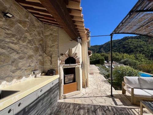 Skats, Côte 'd Azur - BEAUTIFUL VILLA WITH PRIVATE POOL (Cote 'd Azur - BEAUTIFUL VILLA WITH PRIVATE POOL) in Coaraze