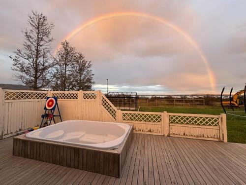 Kilátás, Laugarvatn Lakeview Apartment in Laugarvatn