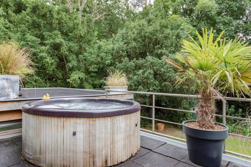 Hot tub, Villa Nolan in Van Reenen