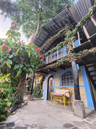 Exterior view, ELOA Atitlan in San Marcos La Laguna