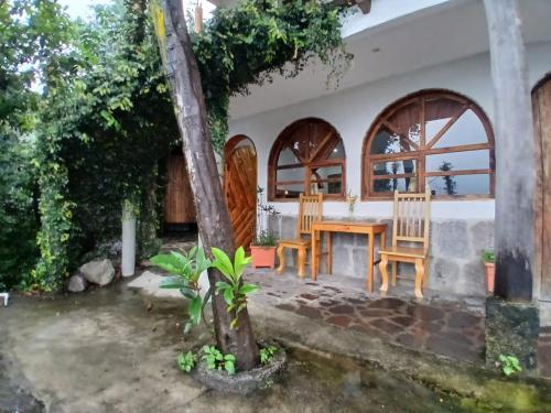 Exterior view, ELOA Atitlan in San Marcos La Laguna