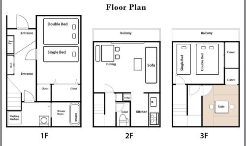 3 Story Private House, 7 Min Walk to Yamanote Line Direct to Shinjuku, Ikebukuro, Shibuya