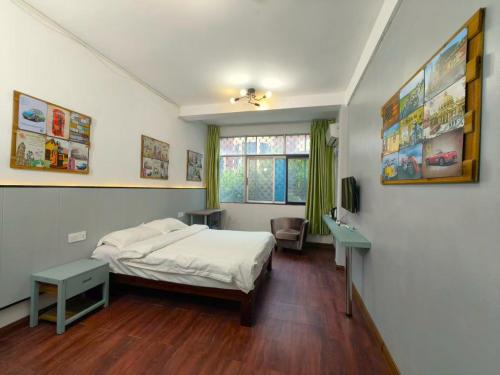 1 double bed