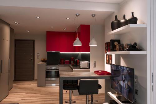 Luxury 2 bdrm apartment 10' minutes walk from the Acropolis, Atény (fotografie 6)