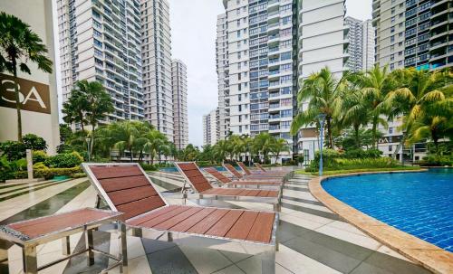 Danga Bay Point - 3BR Kid Scandi Lounge