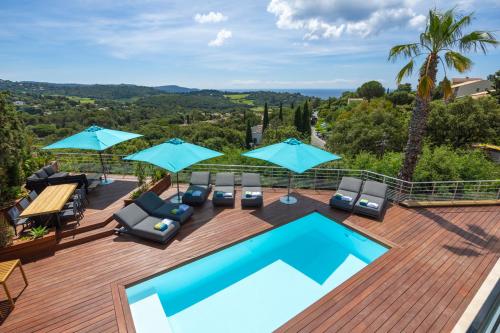 Suite Ile Du Levant - Jardin & Piscine - 4 Pers - Miniatura 4