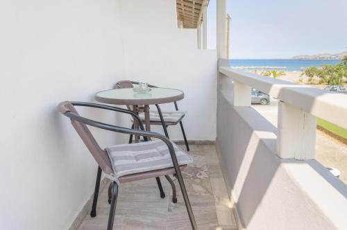 View, Ostria Rooms in Pelekanos