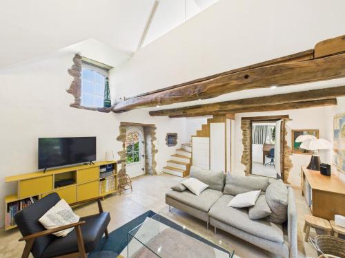 Superbe chaumière pour 6 personnes avec jardin gîte à louer Le Moustoir