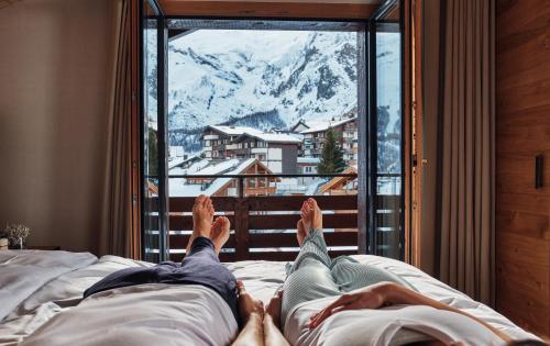 景觀, 薩斯費卡普拉酒店 (The Capra Saas-Fee) in 薩斯菲