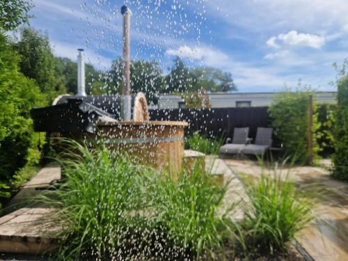 Kert, TETchalet met wellness tuin in Berkhout