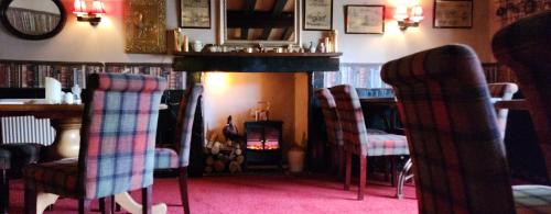 Restaurant, The Tuckers Arms in Dalwood
