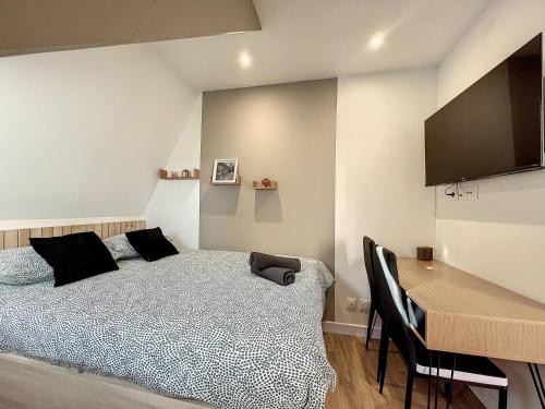 Studio Le Cesson sous les toits - Proche gare - Location saisonnière - Saint-Brieuc