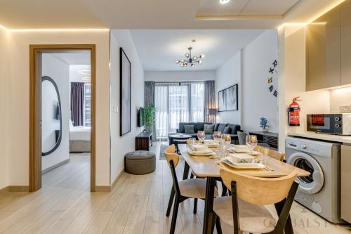 keittiö, GLOBALSTAY Azizi Riviera 42 in Nad Al Sheba