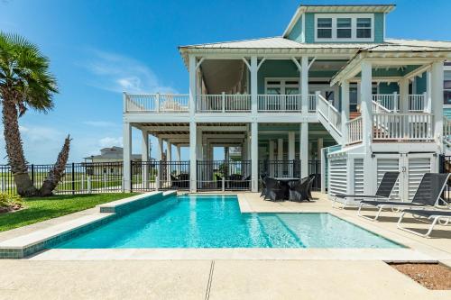 Exclusive Pool Gulf Views Modern Cargo Lift – khách sạn tại Port Bolivar