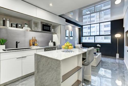 Kitchen, Pierce Boutique Apartments by Simplissimmo near Atwater Market