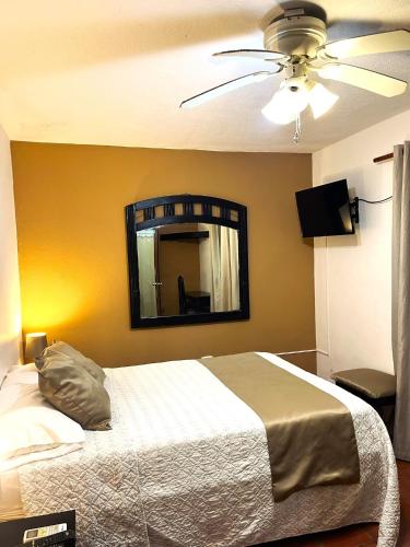1 double bed