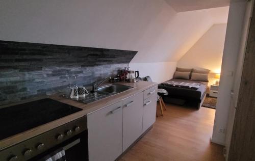 廚房, Heidehof Kuppendorf in 基赫多夫