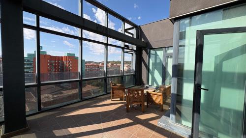 מרפסת, Hotel Puerta de Burgos in בורגוס