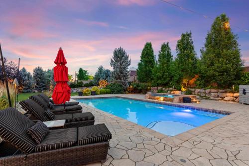 Majesty Estate in Salt Lake with Private Pool and Sport Court – khách sạn tại Draper