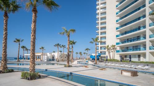 Amazing two bedroom beach front condo W405