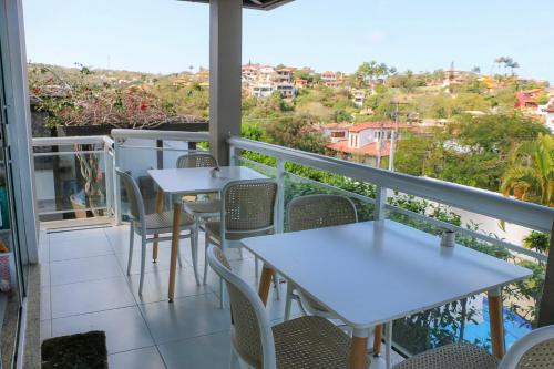 Balkong/terasse, Pousada CafeMar Buzios in Alto de Buzios (Residential Area)