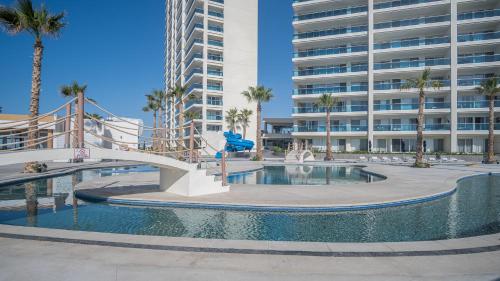 Amazing two bedroom beach front condo W1105