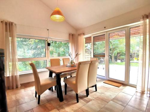 設施, Ferienhaus Seensucht - Natur am See & im Wald mit Kamin in 林多