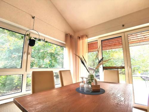 Ferienhaus Seensucht - Natur am See & im Wald mit Kamin in 林多