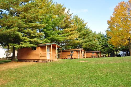 . Plymouth Rock Camping Resort Basic Cabin