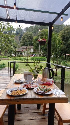Ēdiens un dzērieni, Hotel Boutique Frutos del bosque de Zacatlan in Atzingo