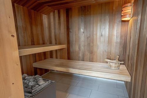 sauna, Ferienhaus in Dagebuell im skandinavischen Stil in Dagebull