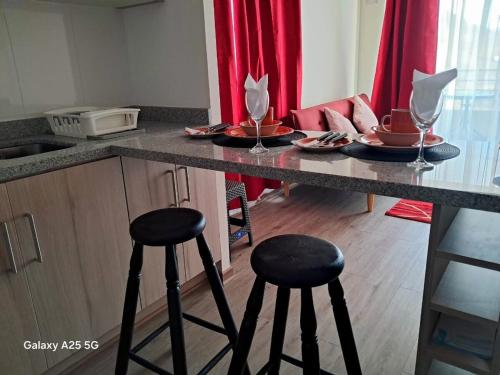 Faciliteiten, Hermosa vista al mar II dpto Sector Sur Llacolen in Playa Blanca